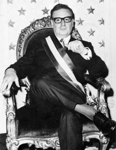 Foto Salvador Allende muer