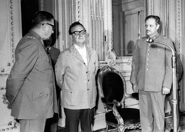 Foto Salvador Allende muer