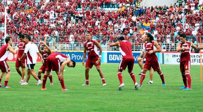Foto Vinotinto con Nigeria en Miami 2012